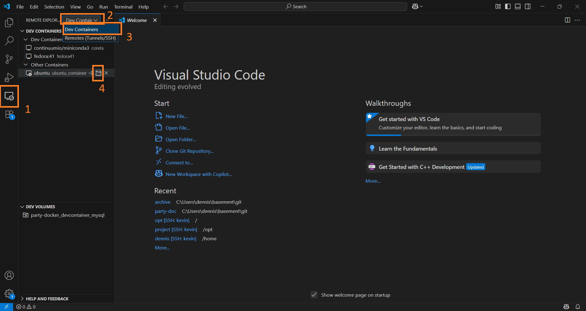 vscode attach